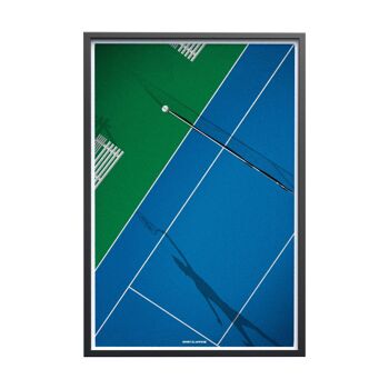 TENNIS | Illustration Court - 30 x 40 cm 3