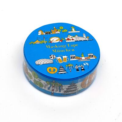 Ruban de masquage Munich City Tape / Washi Tape