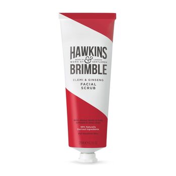 Hawkins & Brimble Coffret cadeau de soins du visage 3 pièces (hydratant, nettoyant pour le visage, gommage pour le visage) 10