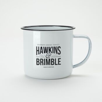 Hawkins & Brimble rasage / tasse à boire en émail 5