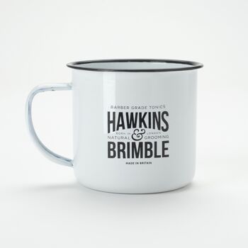 Hawkins & Brimble rasage / tasse à boire en émail 1