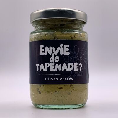 Tartinade d'olives vertes