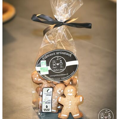 Organic Alsatian "Gingerbread" Shortbread - 125g (Bag)