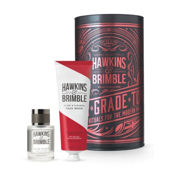 Hawkins & Brimble Fragrance Gift Set 2pc (EDT, nettoyant pour le visage) 6