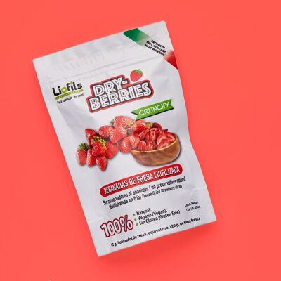 Gefriergetrockneter Erdbeer-Snack