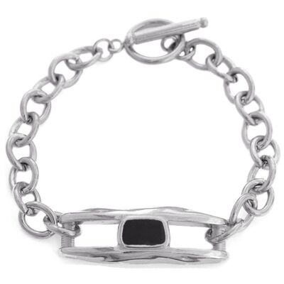 Zilveren armband style chain