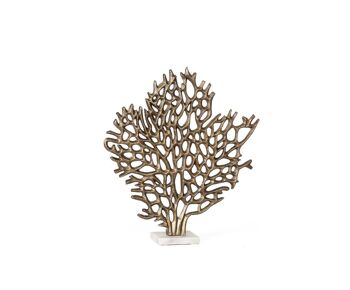 Figurine arbre de vie en métal doré 1