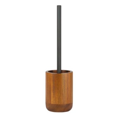 Acacia wood toilet brush