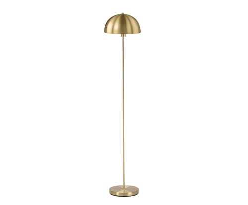 Lámpara de pie nórdica de metal dorado