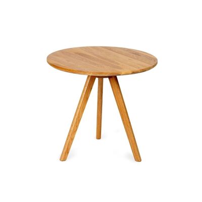 Nordic style wooden side table