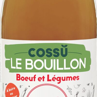 Bouillon de Boeuf et légumes 50cl