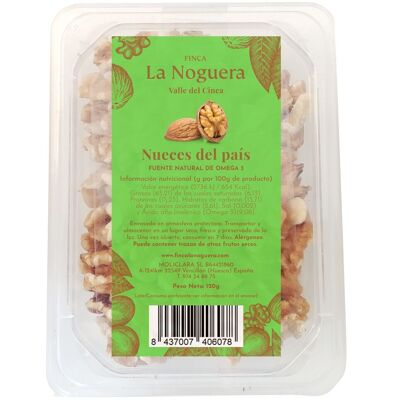 8 Barquetas 120g cada una de nueces peladas Chandler