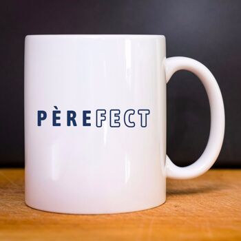 Mug blanc père(fect) 2 waf