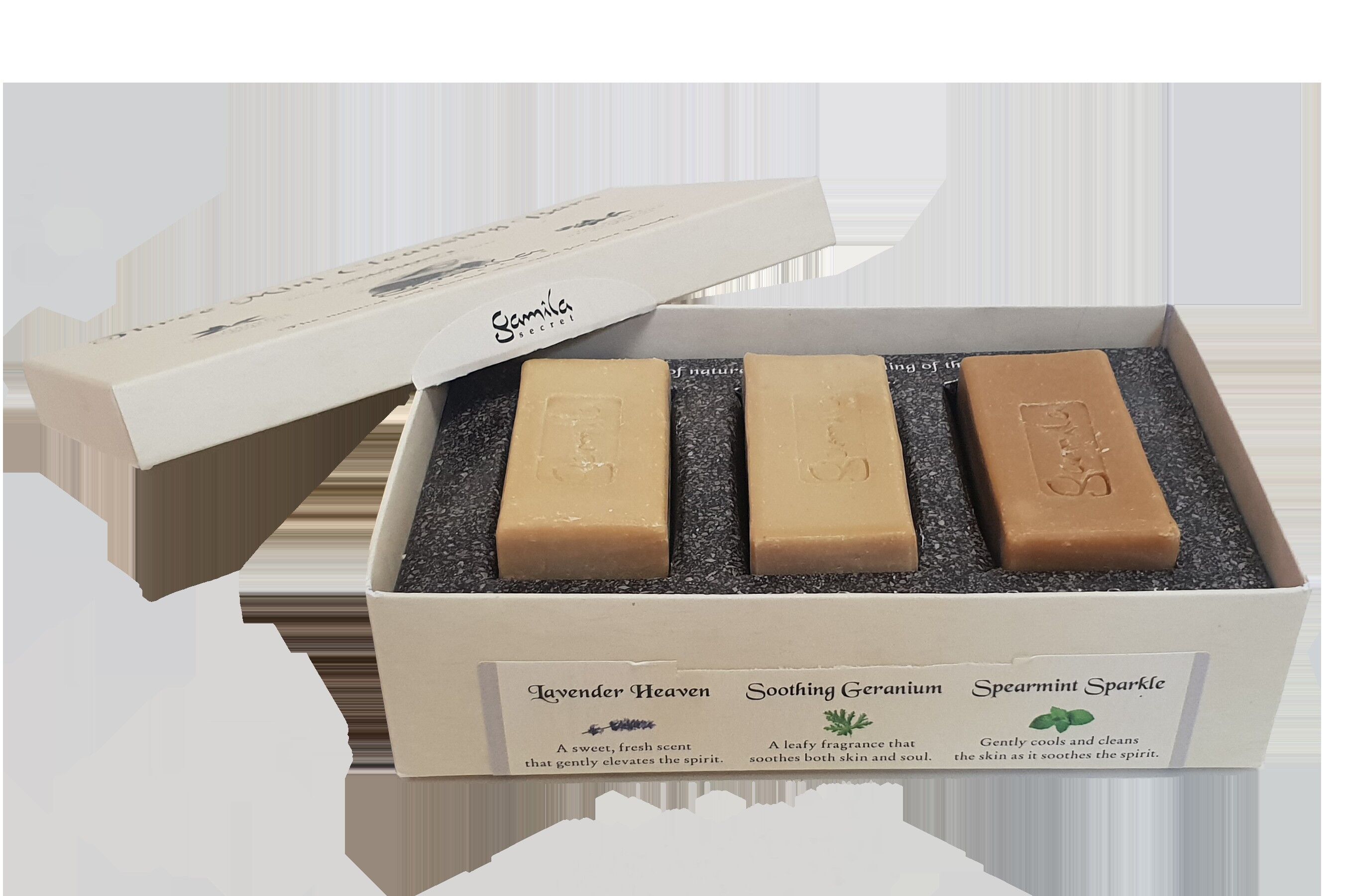 Mini 3er-Pack (Lavendel / Geranie / Grüne Minze)