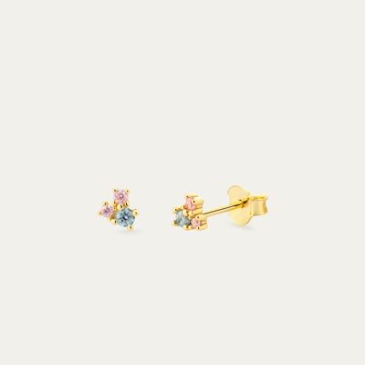 Pendientes Lilith Gold -    Flor de Menta  -