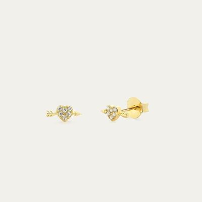 Love Earrings - Mint Flower -