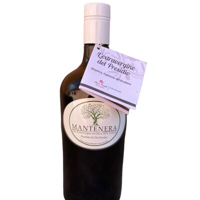 Olio Extravergine di oliva Mantenera Secolare Presidio Slow Food