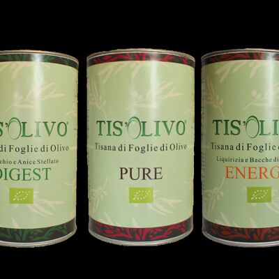 TIS'OLIVO Organic Olive Leaf Herbal Tea