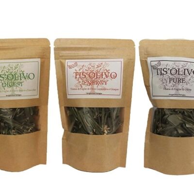 Tis'Olivo, Organic Olive Leaf Herbal Tea, 40gr