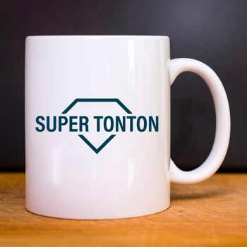 Mug blanc super tonton 3 mpt