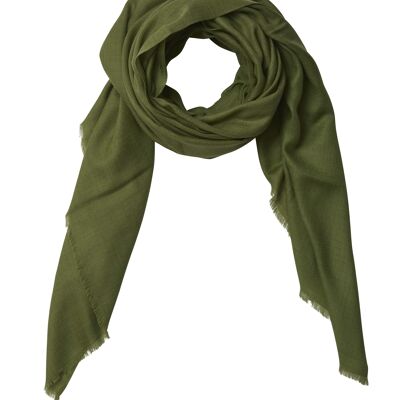 Echarpe Cachemire Pacha Olive