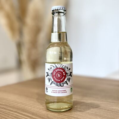 Ginger Beer Bio - Gingembre et Piment de Cayenne - 0% vol - 20 cl - les Apéros Bio