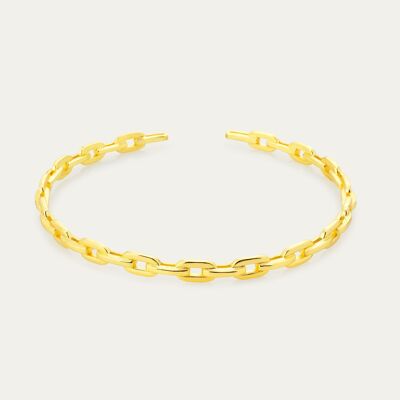 Gisela Weißgold Armband - Minze Blume -