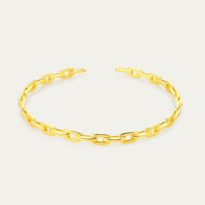Gisela White Gold Bracelet - Mint Flower -