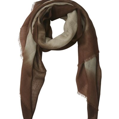 Hazelnut Natura Wool Scarf