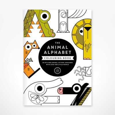 Libro para colorear del alfabeto