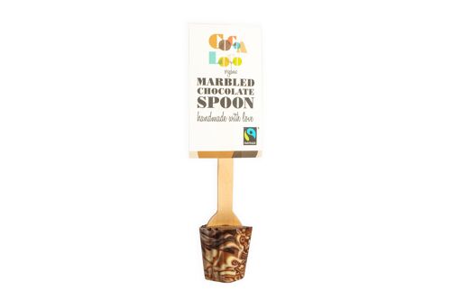 Marbled Chocolate Spoon - 12 x 30g