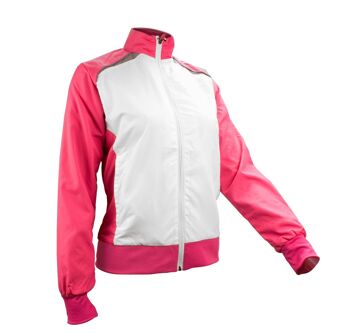 Vestes sport Avento rose/blanc fille 1