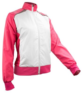 Vestes sport Avento rose/blanc fille 2