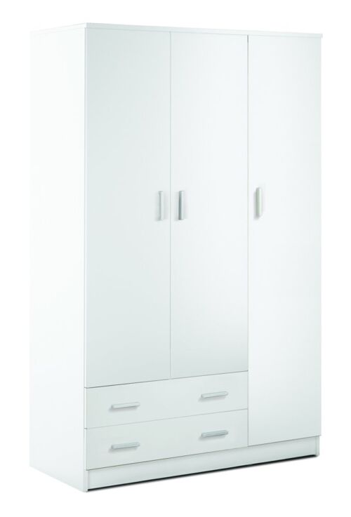 ARMADIO 3 ANTE 2 CASSETTI KIT / 3-DOOR 2-DRAWER WARDORBE UNIT KIT