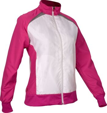 Vestes sport Avento rose/blanc pour femme 2