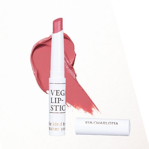 Natural Vegan Lipstick "Problem Solver" - Hellneutrales Pink