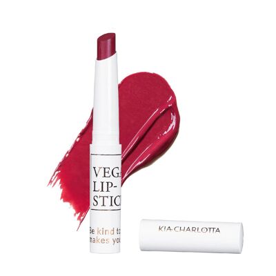 Natural Vegan Lipstick "Game Changer" - Deep cherry red