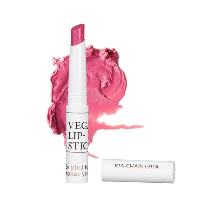 Natural Vegan Lipstick "Do it Anyway" - Light berry pink