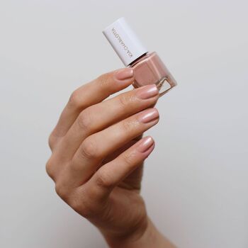 Vernis à Ongles Vegan "My Blankie" - Taupe Rose Métallisé 2