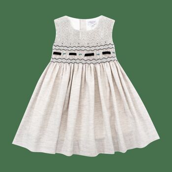 Robe chasuble Charlize buste smocké 13