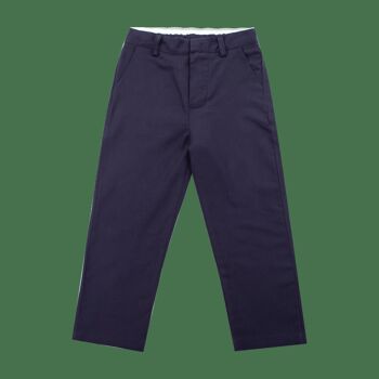 Pantalon Bertrand marine 6