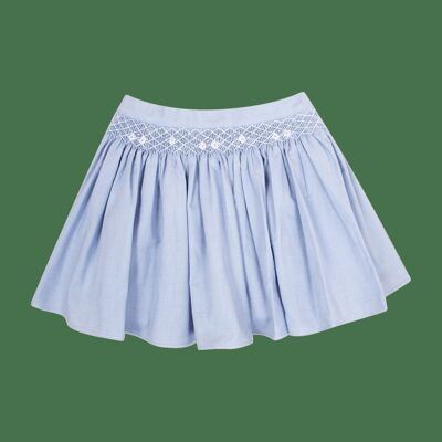 Lucéa skirt smocked at the waist