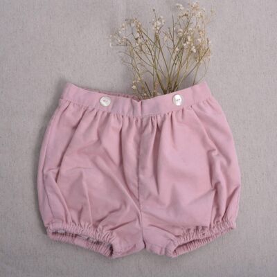 Pink milleraie velvet bloomers