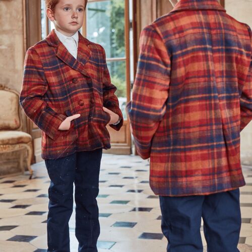 Manteau en tartan