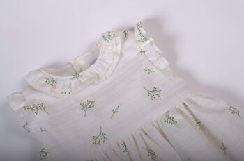 Robe à imprimé fleurs de marguerite 19