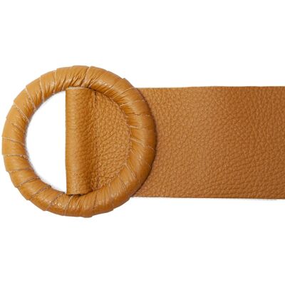 Ceinture en cuir - Marron