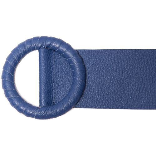 Cinturón Piel - Azul