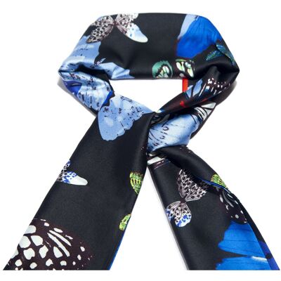 Printed Silk Foulard Mini 4