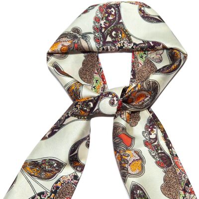 Printed Silk Foulard Mini 2