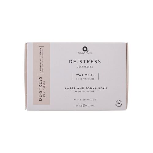 De Stress Wax Melts - Amber & Tonka Bean